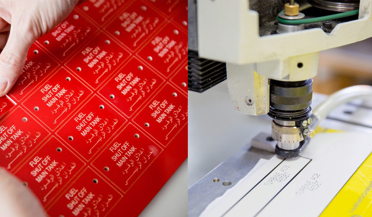 Engraved Plastics, Laminates, Traffolyte & Acrylic Fabrication